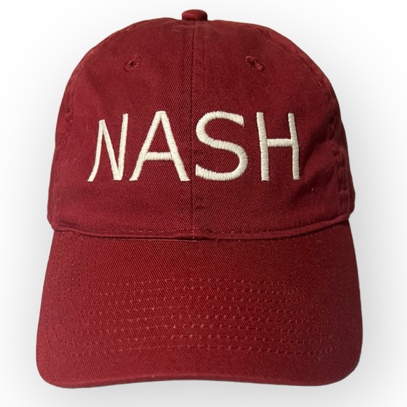 Two Old Hippies ‘NASH’ Embroidered 6 Panel Legacy Baseball Cap Hat One Size - Picture 2 of 11